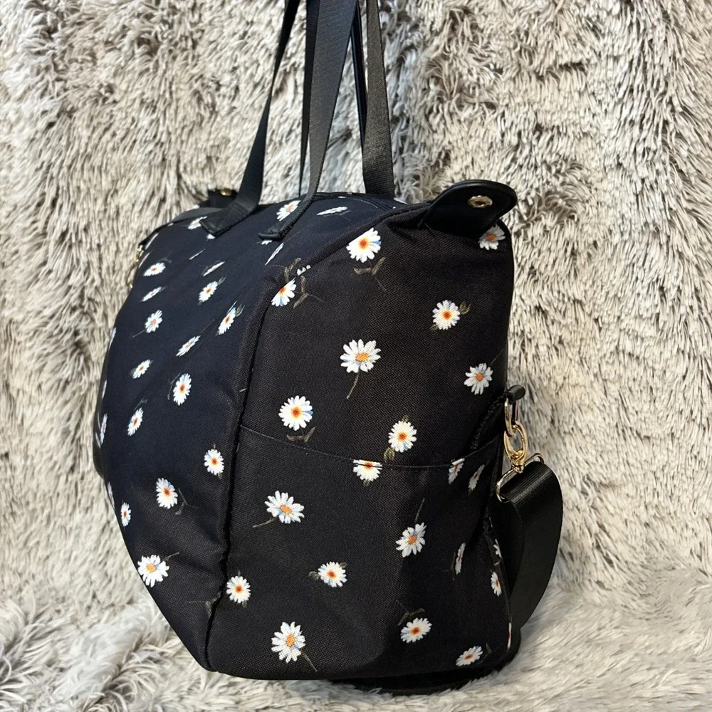 Alice + Olivia Daisy Print Weekender Duffel Bag By Stacey Bendet 16